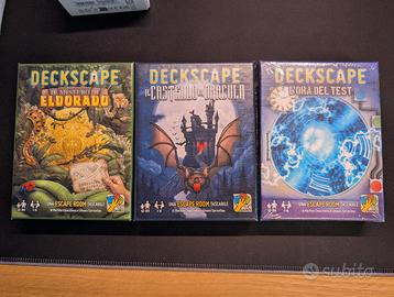 Avventure Deckscape come nuove!