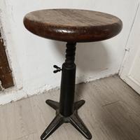 sgabello industriale Singer anni 30