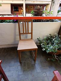 Bellissime sedie in legno