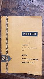 Macchina x cucire Vintage Necchi