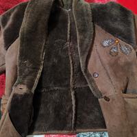 Giacca di pelliccia Montone Shearling tg 48