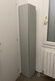 Mobiletto a colonna multi uso- 28x 185h cm Grigio