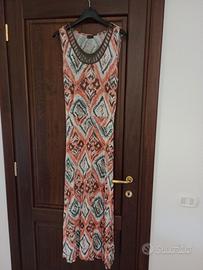 Vestito estivo senza maniche BOHO