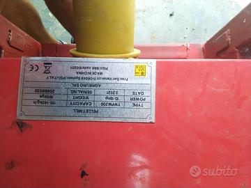 Pelletatrice geo tec 200