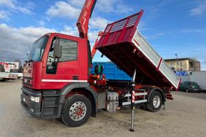 IVECO EuroTech Cursor270 con GRU e RIBALTABILE