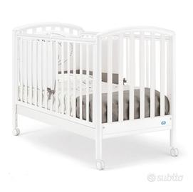 Lettino bambini PALI, sponda rimovibile+ materasso