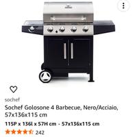 Griglia professionale, Golosone chef