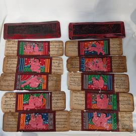Kamasutra Manoscritto Con Copertina In Legno