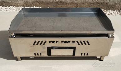 Piastra Fry - Top in acciaio inox