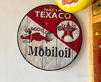 Insegna vintage su bobina - unico pezzo a mano