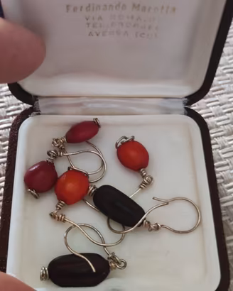 Orecchini pendenti artigianali