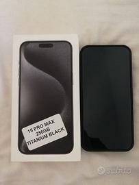 Apple iPhone 15 PRO Max 256Gb nero black