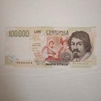 Banconota 100 mila lire Caravaggio 2 tipo Fds 