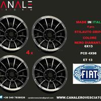 Cerchi in lega 13 GRIFO 6x13 4x98 fiat 124 127 x19