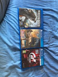 3 giochi per ps4/5