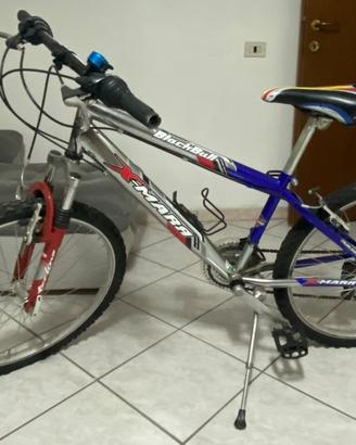 Mountain Bike misura 24 cambio Shimano 18 rapporti