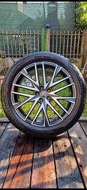 SET CERCHI IN LEGA GOMMATI INVERNALI LEXUS 20"