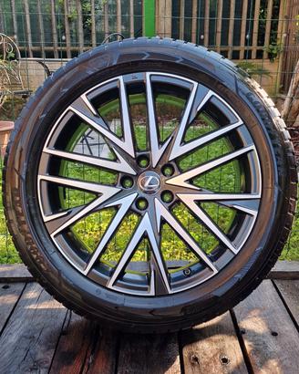 SET CERCHI IN LEGA GOMMATI INVERNALI LEXUS 20"