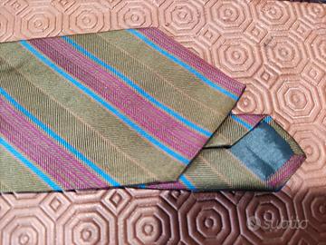 cravatta Versace pura seta