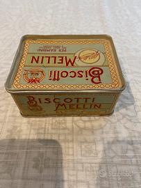 Scatola di latta di biscotti MELLIN
