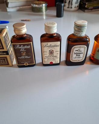 N. 5 MINIATURA BOTTIGLIE anni 70/80