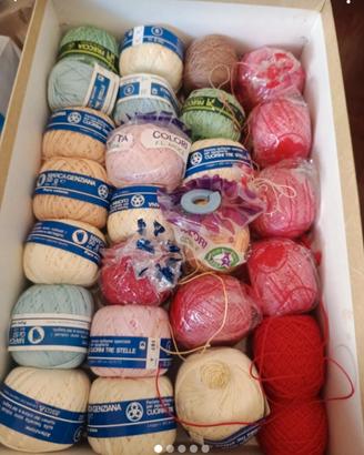 Assortimento gomitoli