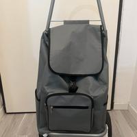 Carrello spesa in acciaio
