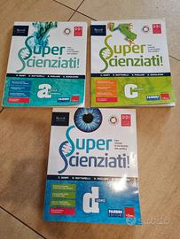 libri medie Super Scienziati A-C-D