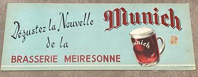 Insegna pubblicitaria  Meiresonne Belgio 1956