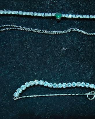 Bracciale+collana+bracciale cuore bijotteria