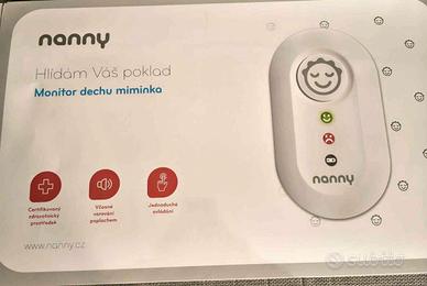 Sensore monitoraggio respiro neonato marca Nanny
