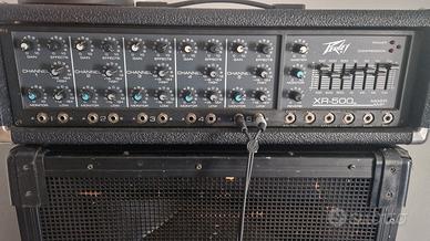 Testata Peavy + 4 Casse per un totale di 500 watt 