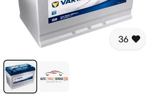 Batteria auto varta Kia