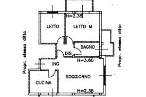 Trilocale panoramico via Carmine