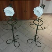 Comodini in ferro battuto