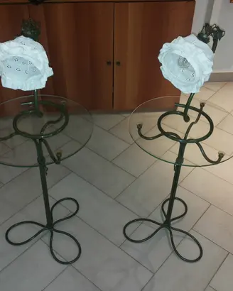 Comodini in ferro battuto