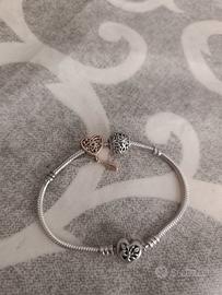 Bracciale pandora originale + charm