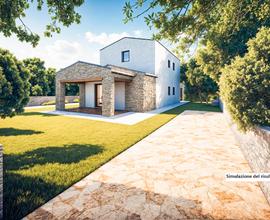Sardegna - San Teodoro, villette in costruzione
