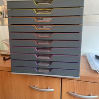 Durable Cassettiera 10 cassetti Varicolor® 10, Str