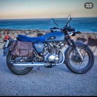 Honda cb 450 del 71 targa oro