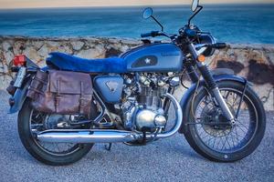 Honda cb 450 del 71 targa oro