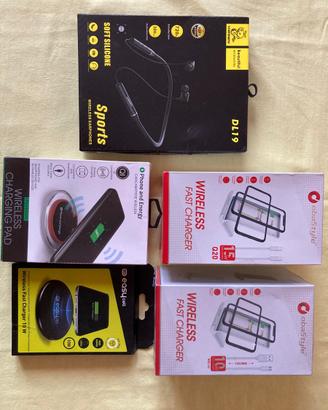 carica batterie wireless - auricolari wireless