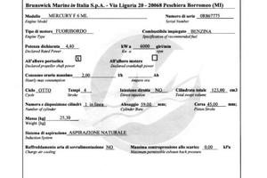 Motore per barca
