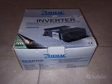 Inverter 12v-220v 600W Zodiac -NUOVO-