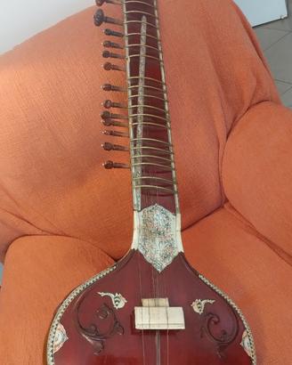 Sitar indiano.