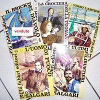 SALGARI 4 libri anni '60 - Collana Tigri e Corsari