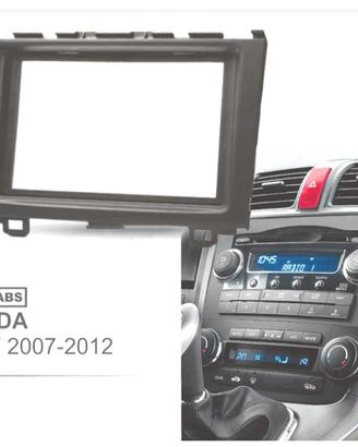 CORNICE NERA PER AUTORADIO 2-DIN PER HONDA CR-V 07