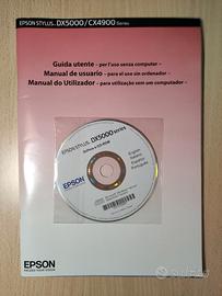 ESPON Stylus DX5000 CX4900: Guida utente + CD-ROM