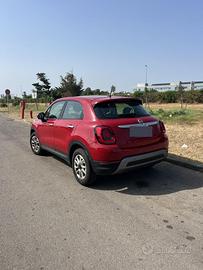 Fiat 500X rossa km 65000 unico proprietario