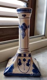 candeliere in porcellana marca Delft Holland